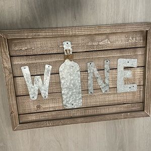 Wine wall hanging